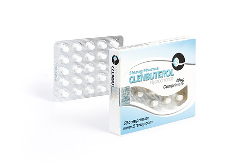 Clenbuterol Hydrochloride legacy product packaging
